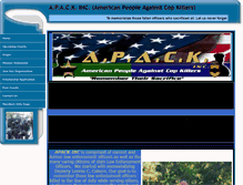 Tablet Screenshot of apack-inc.org